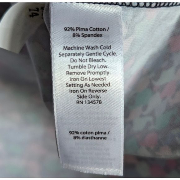 Vineyard Vines Swimming Whales Tisbury Stretch Knit Dress | Girls Size M (10–12) - Picture 9 of 9